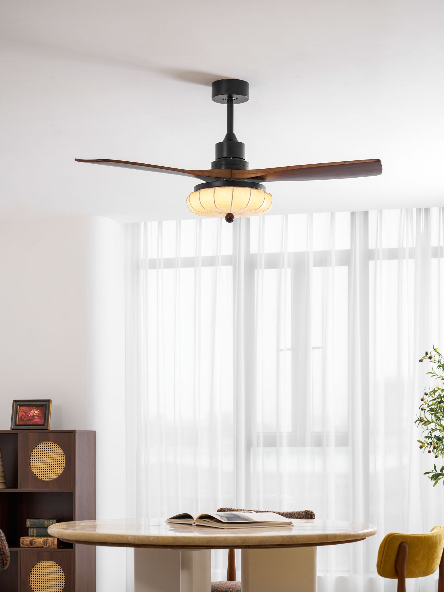 Allinyo Lotus Ceiling Fan Light