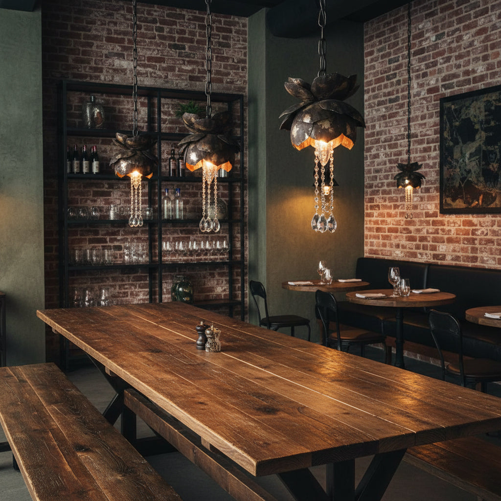 Nibena Floral Pendant Light