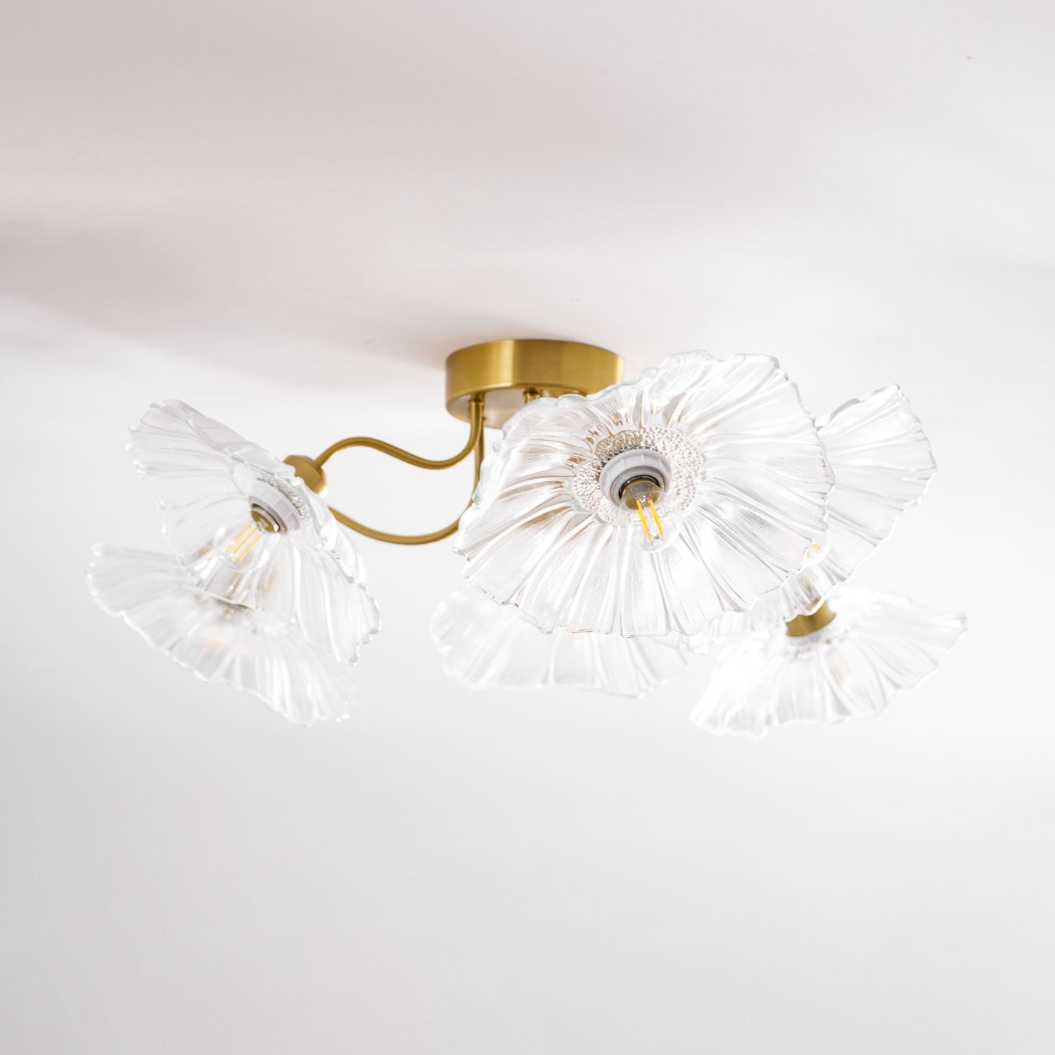 Leirova Lotus Leaf Ceiling Light