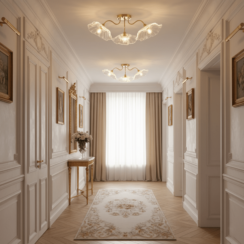 Leirova Lotus Leaf Ceiling Light