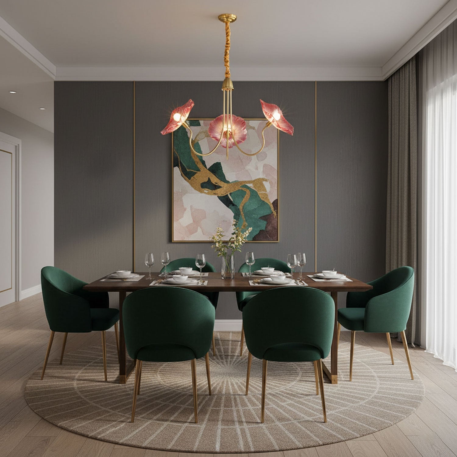 Alonnyo Leaf Chandelier