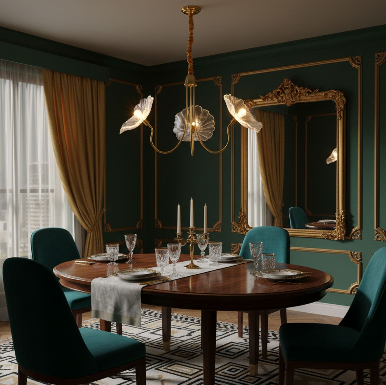 Alonnyo Leaf Chandelier