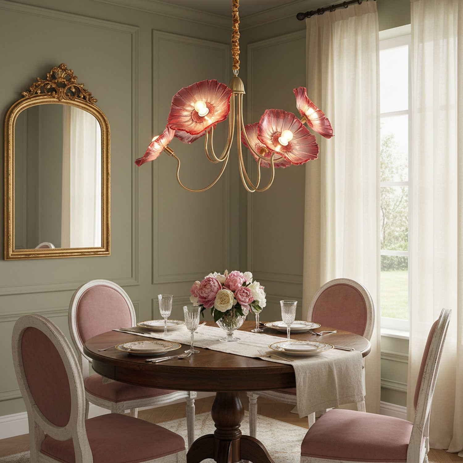 Alonnyo Leaf Chandelier