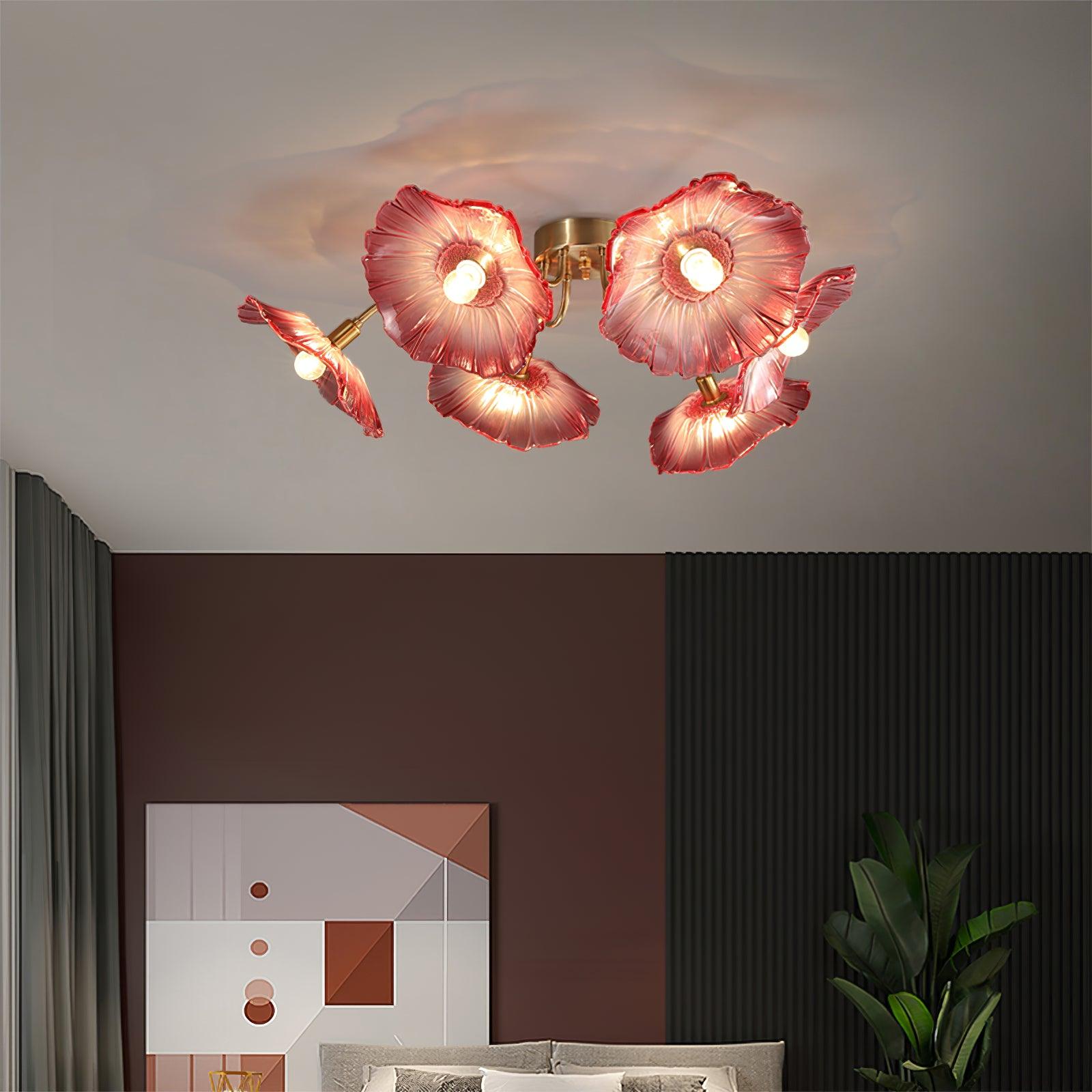 Leirova Lotus Leaf Ceiling Light