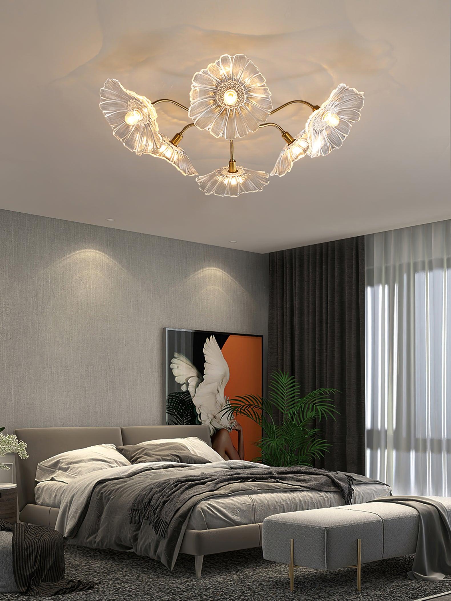 Leirova Lotus Leaf Ceiling Light