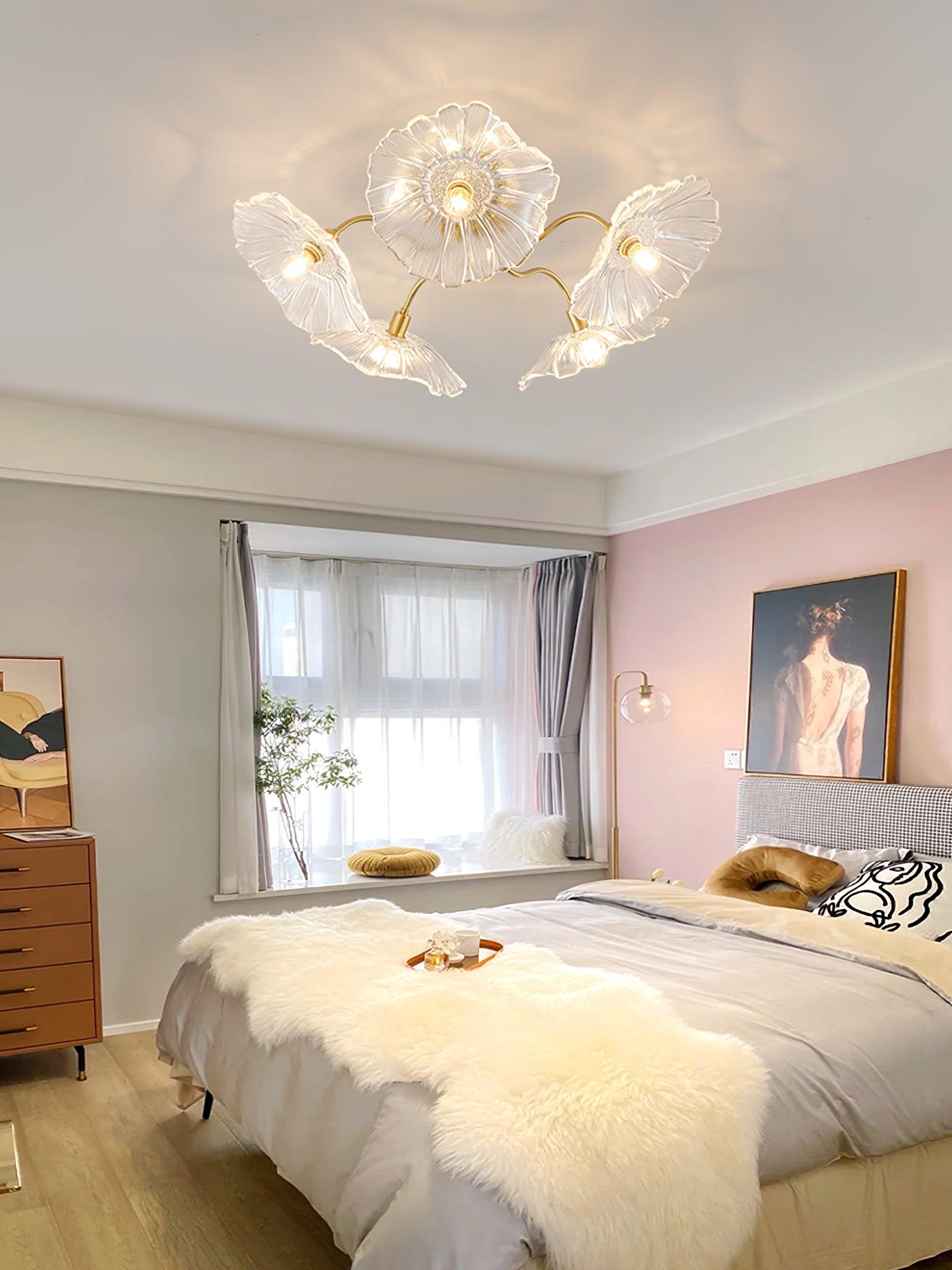Leirova Lotus Leaf Ceiling Light