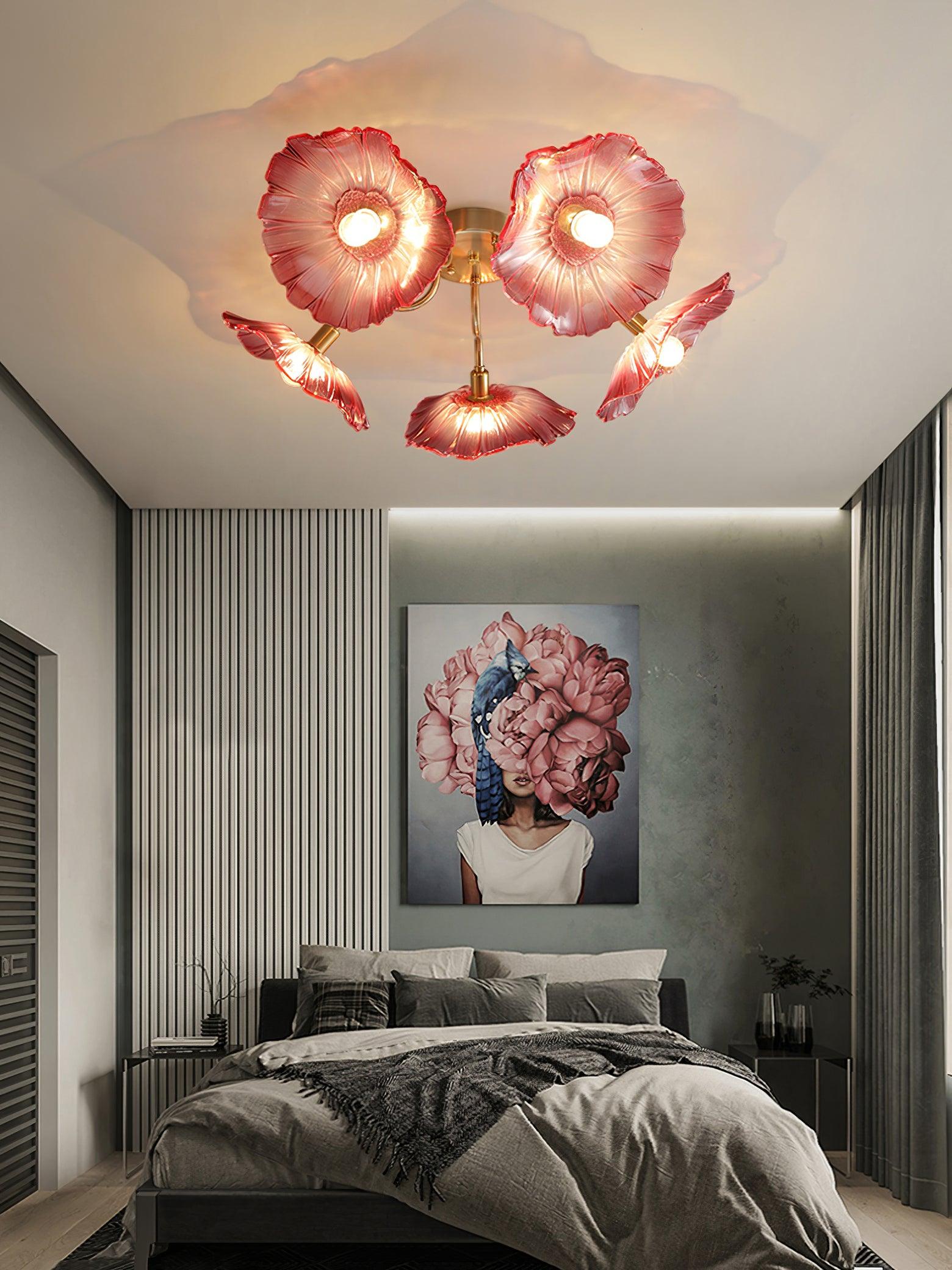 Leirova Lotus Leaf Ceiling Light