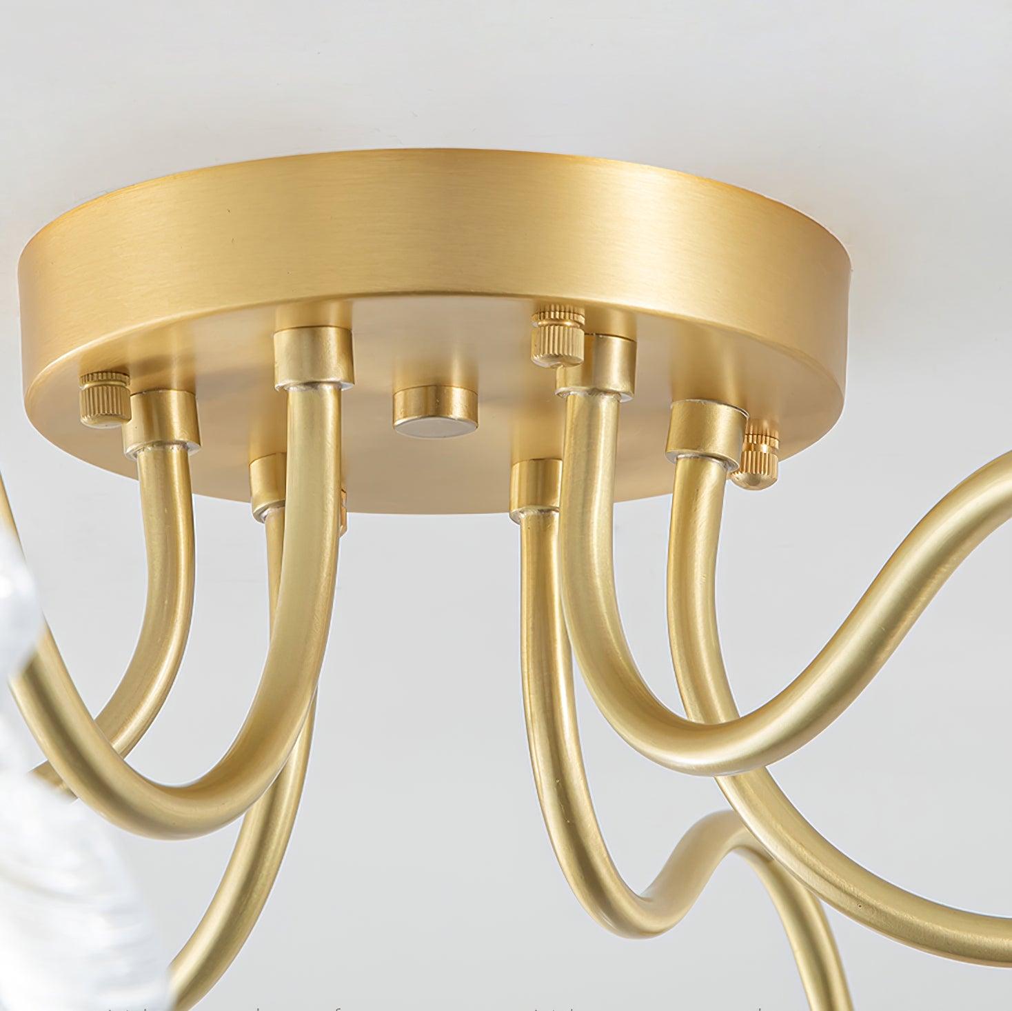 Leirova Lotus Leaf Ceiling Light