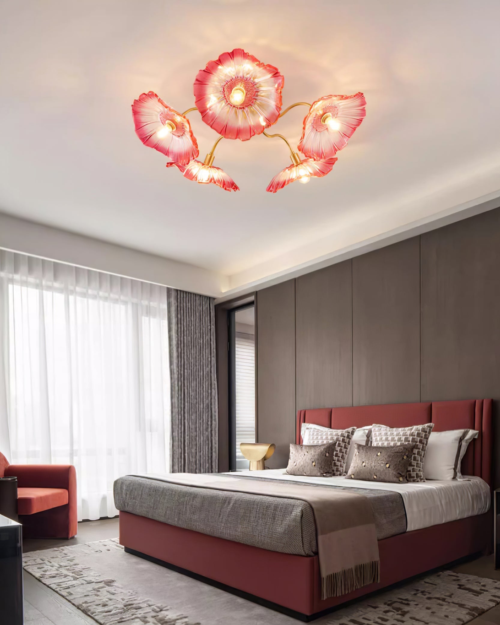 Leirova Lotus Leaf Ceiling Light