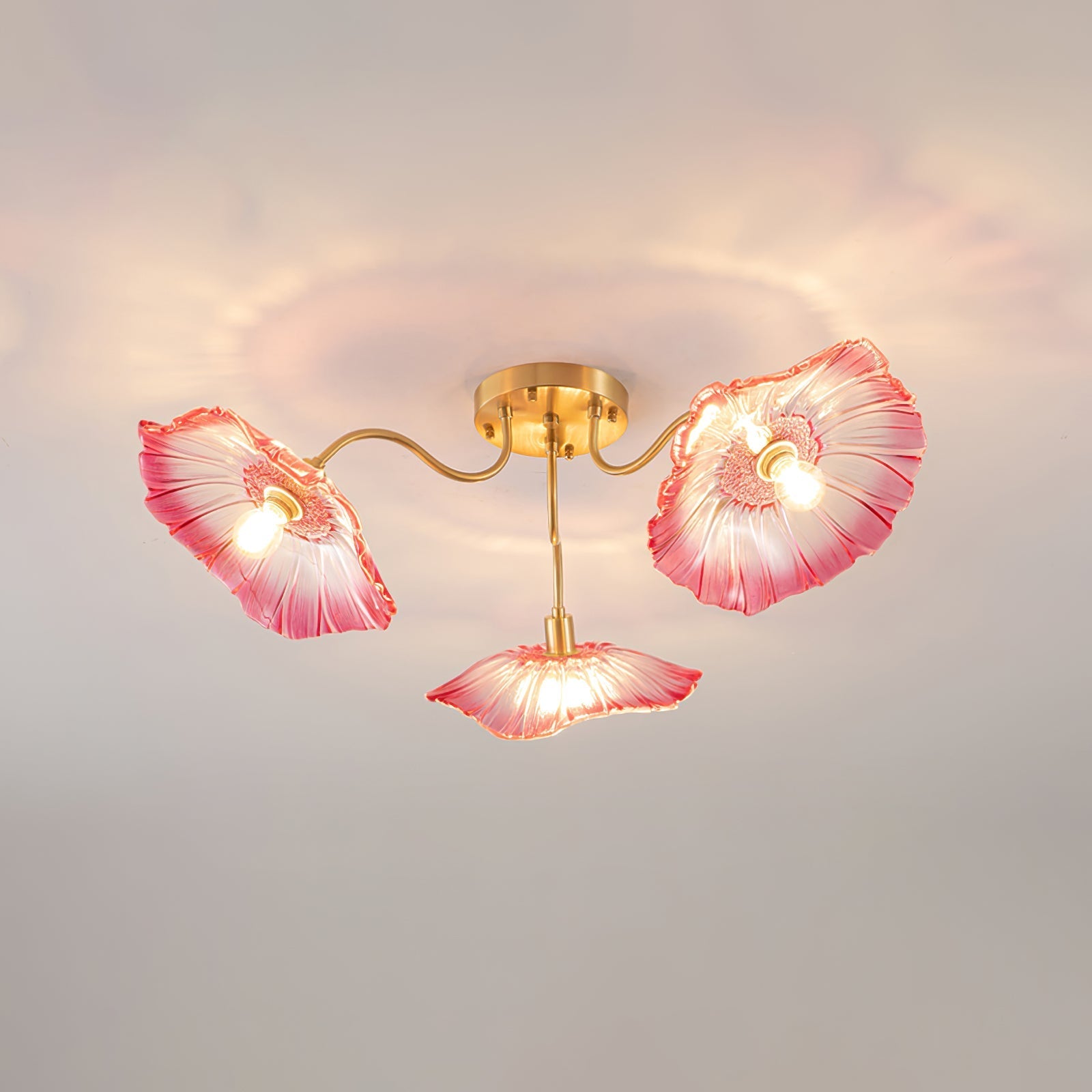 Leirova Lotus Leaf Ceiling Light