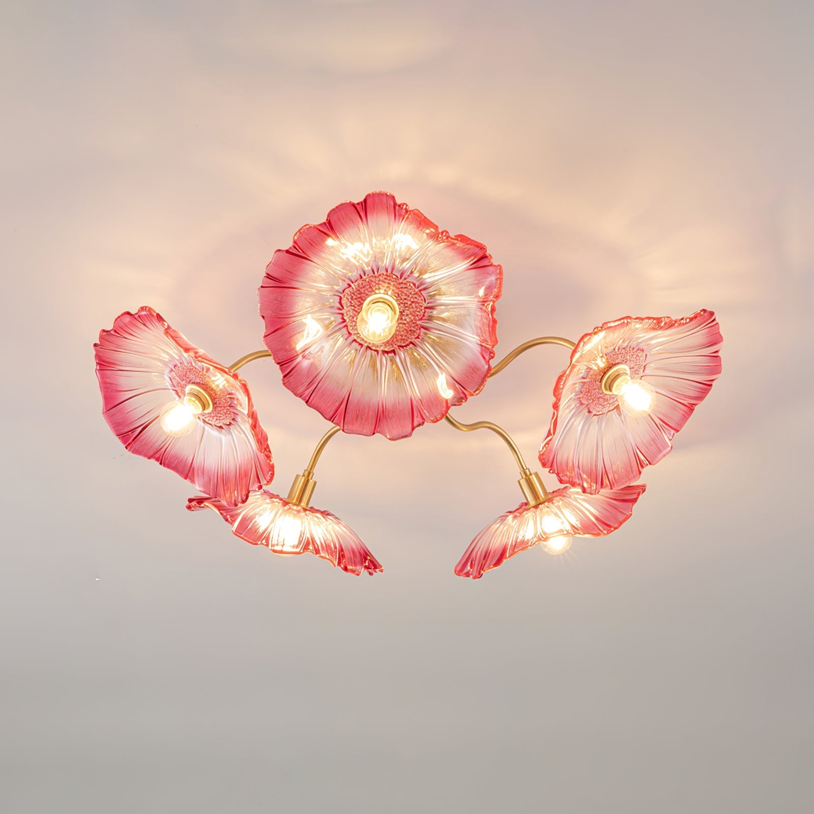 Leirova Lotus Leaf Ceiling Light