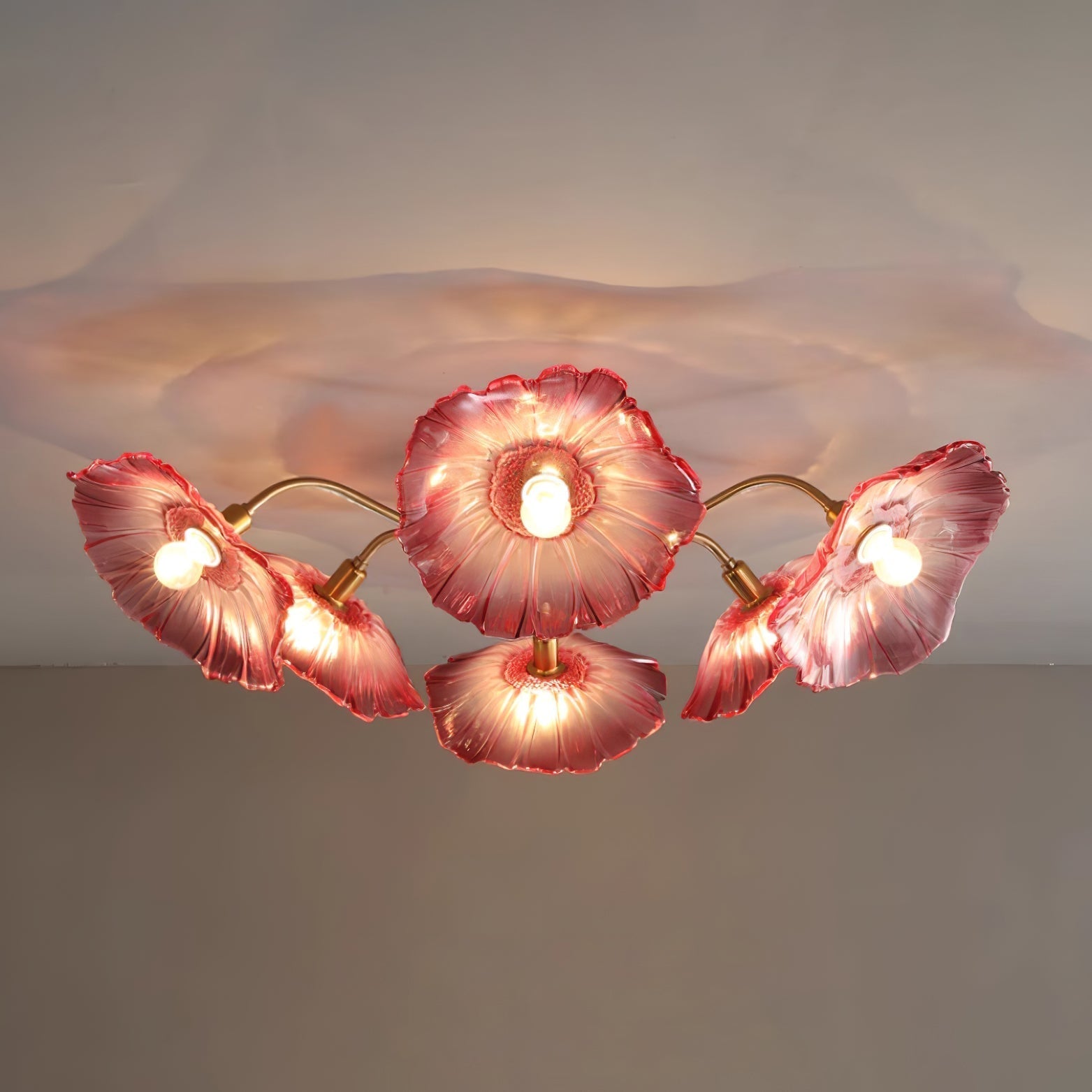 Leirova Lotus Leaf Ceiling Light