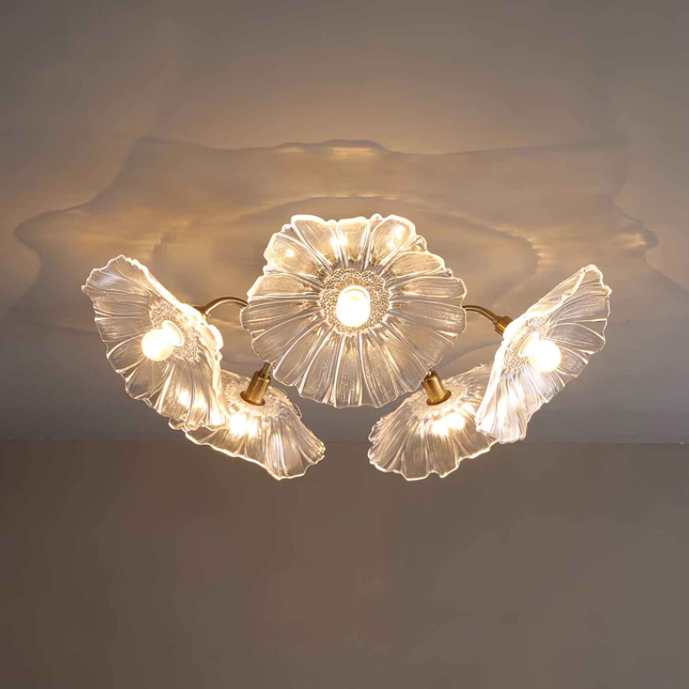 Leirova Lotus Leaf Ceiling Light