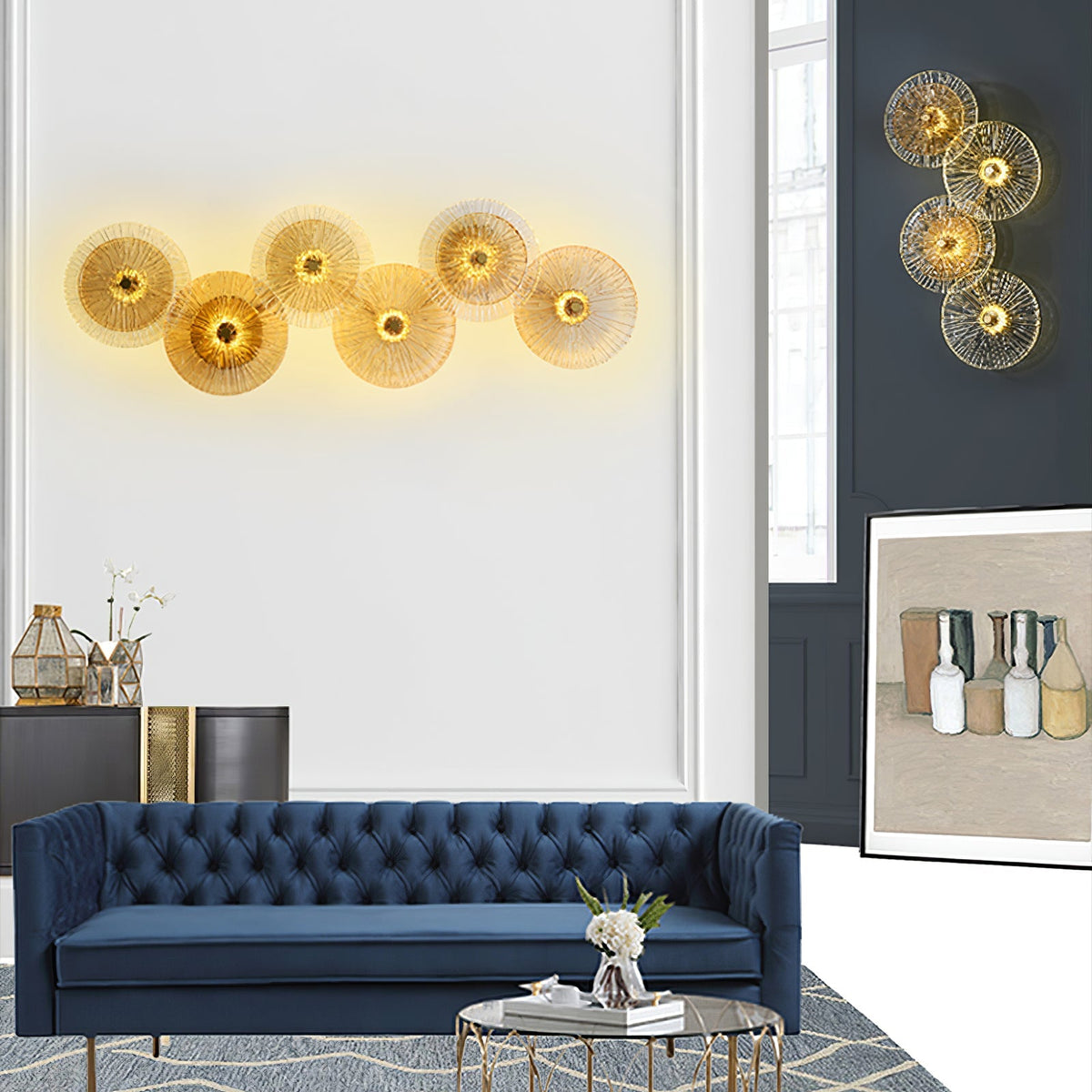 Piravon Floral Wall Light