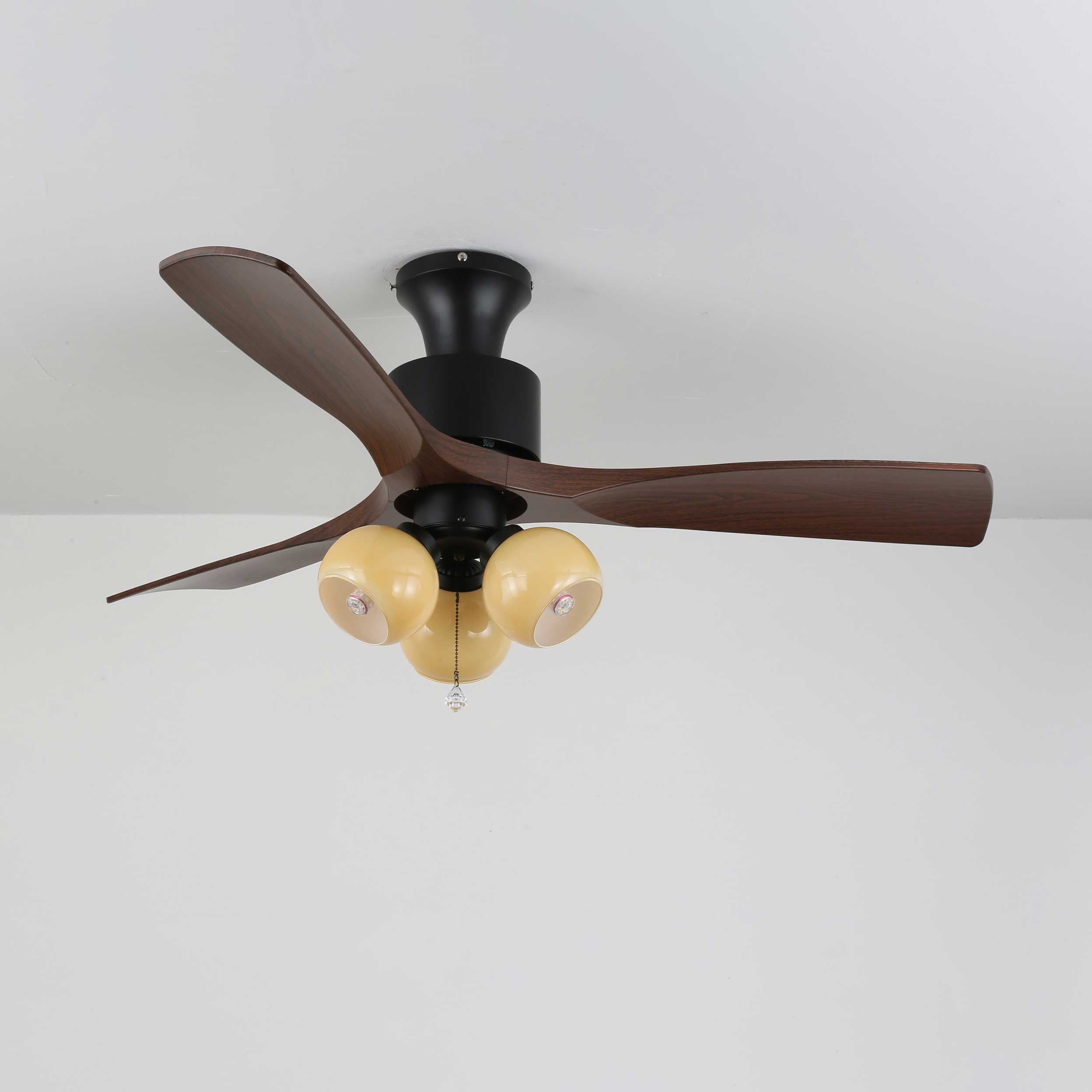 Aralon Globe Ceiling Fan Light