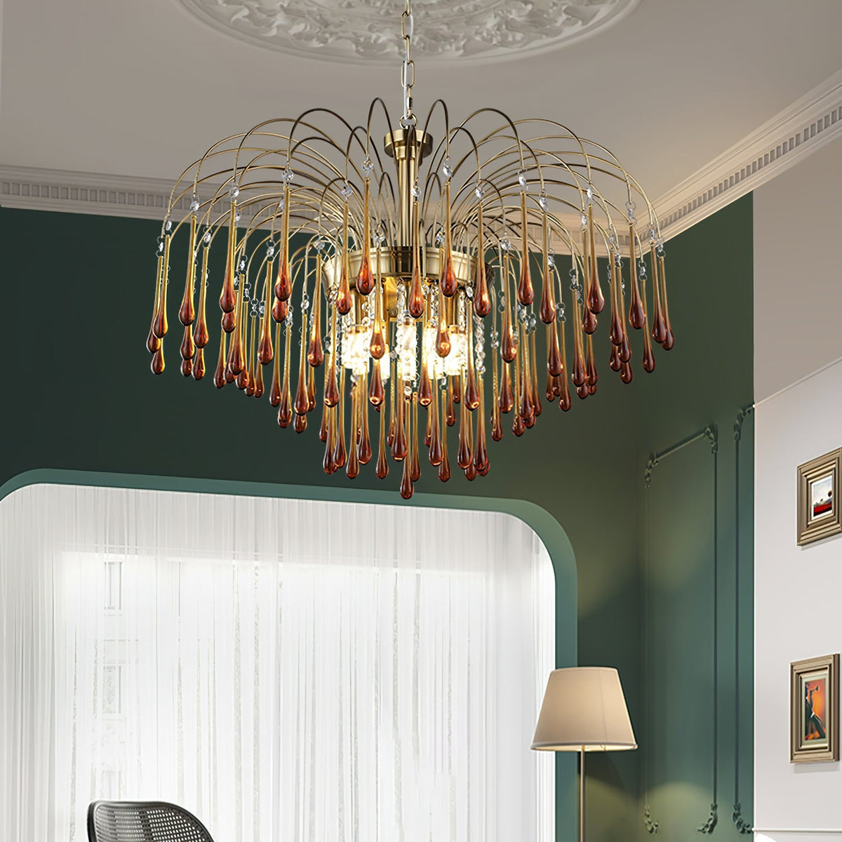Alia Vintage Chandelier