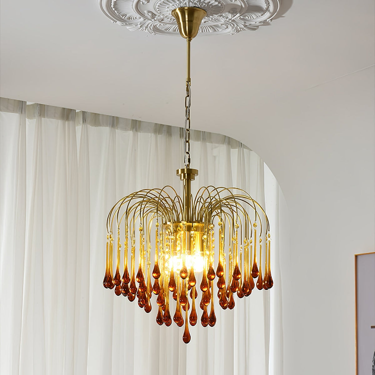 Alia Vintage Chandelier