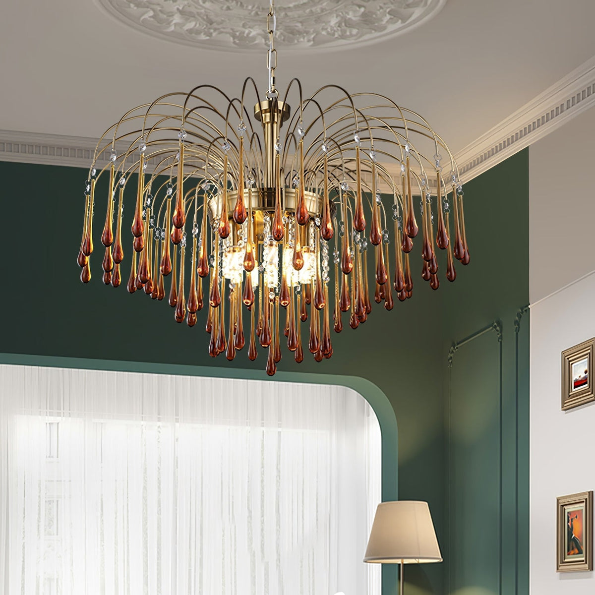 Alia Vintage Chandelier