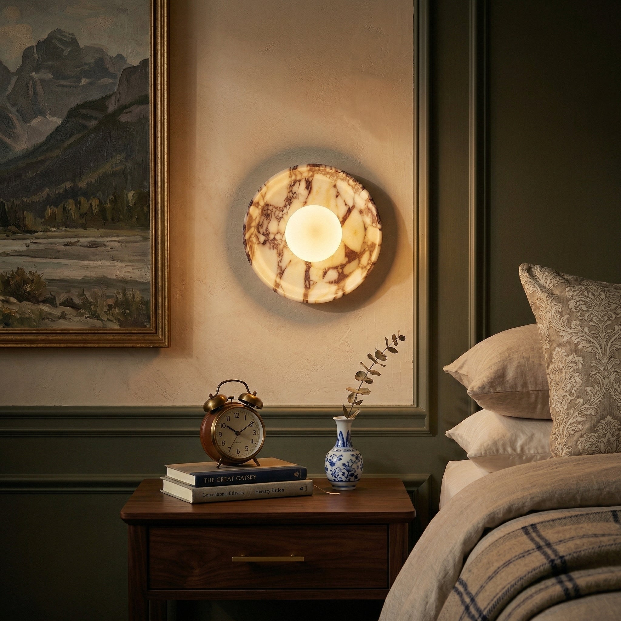 Burilan Round Wall Light