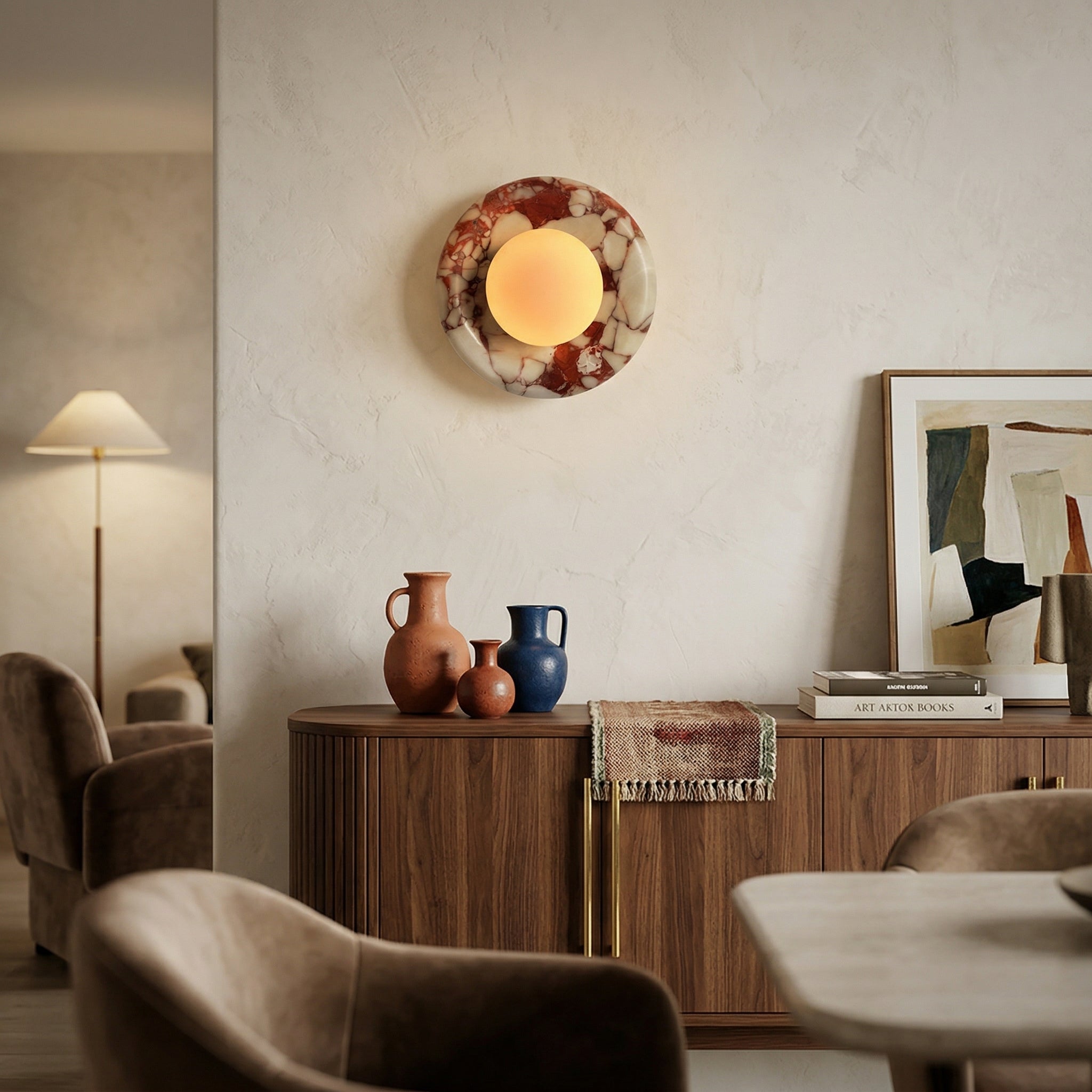Alronro Round Wall Light