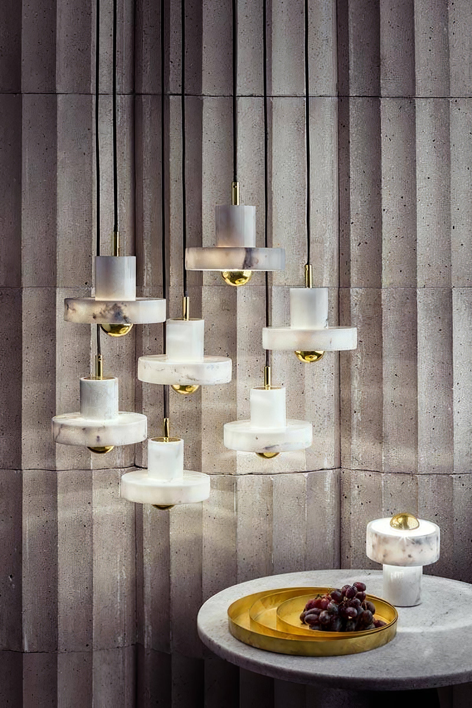 Orellea Marble Pendant Light