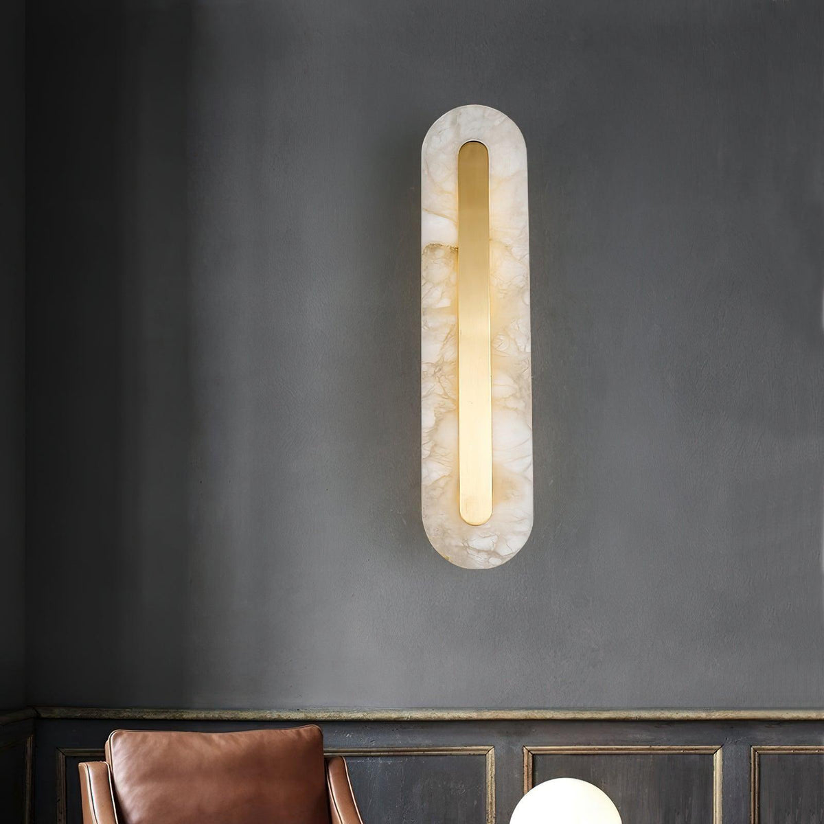 Zokiron Rounded Wall Light