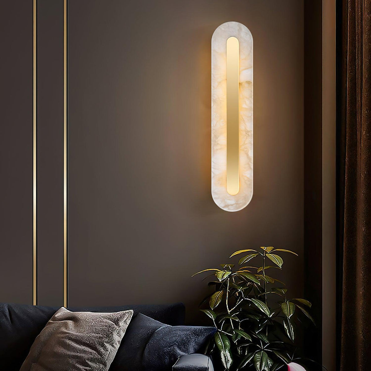 Zokiron Rounded Wall Light