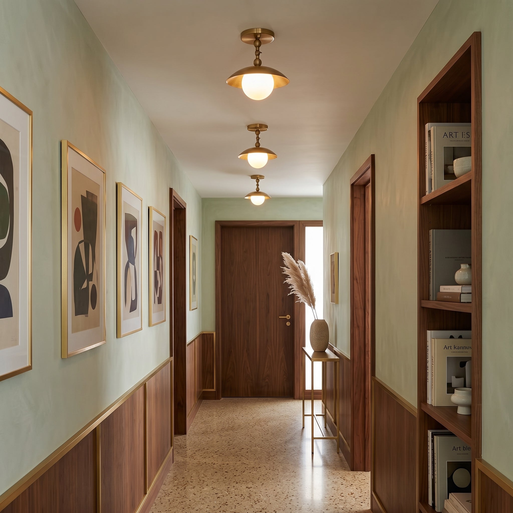 Alunona Globe Ceiling Light