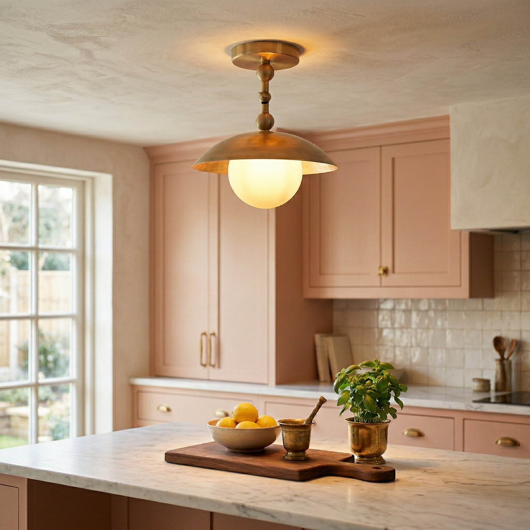 Alunona Globe Ceiling Light