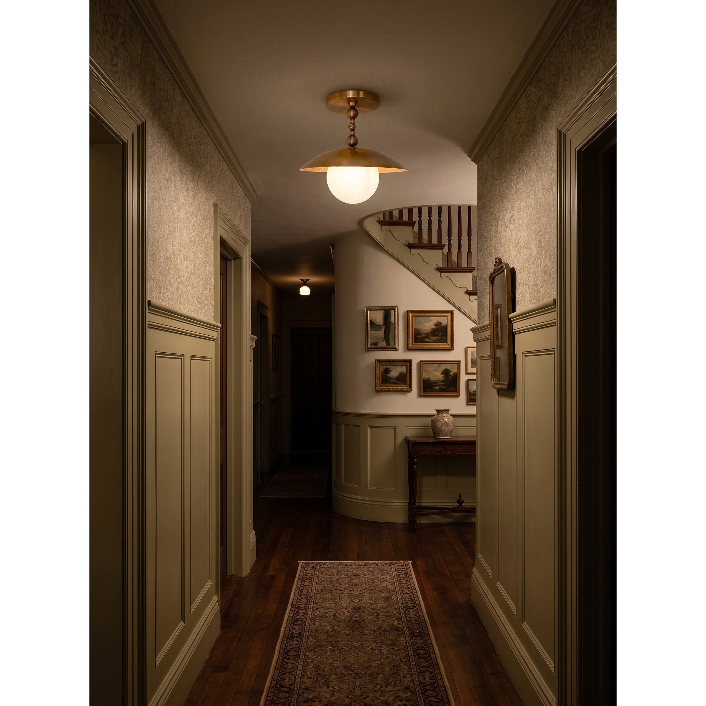 Alunona Globe Ceiling Light