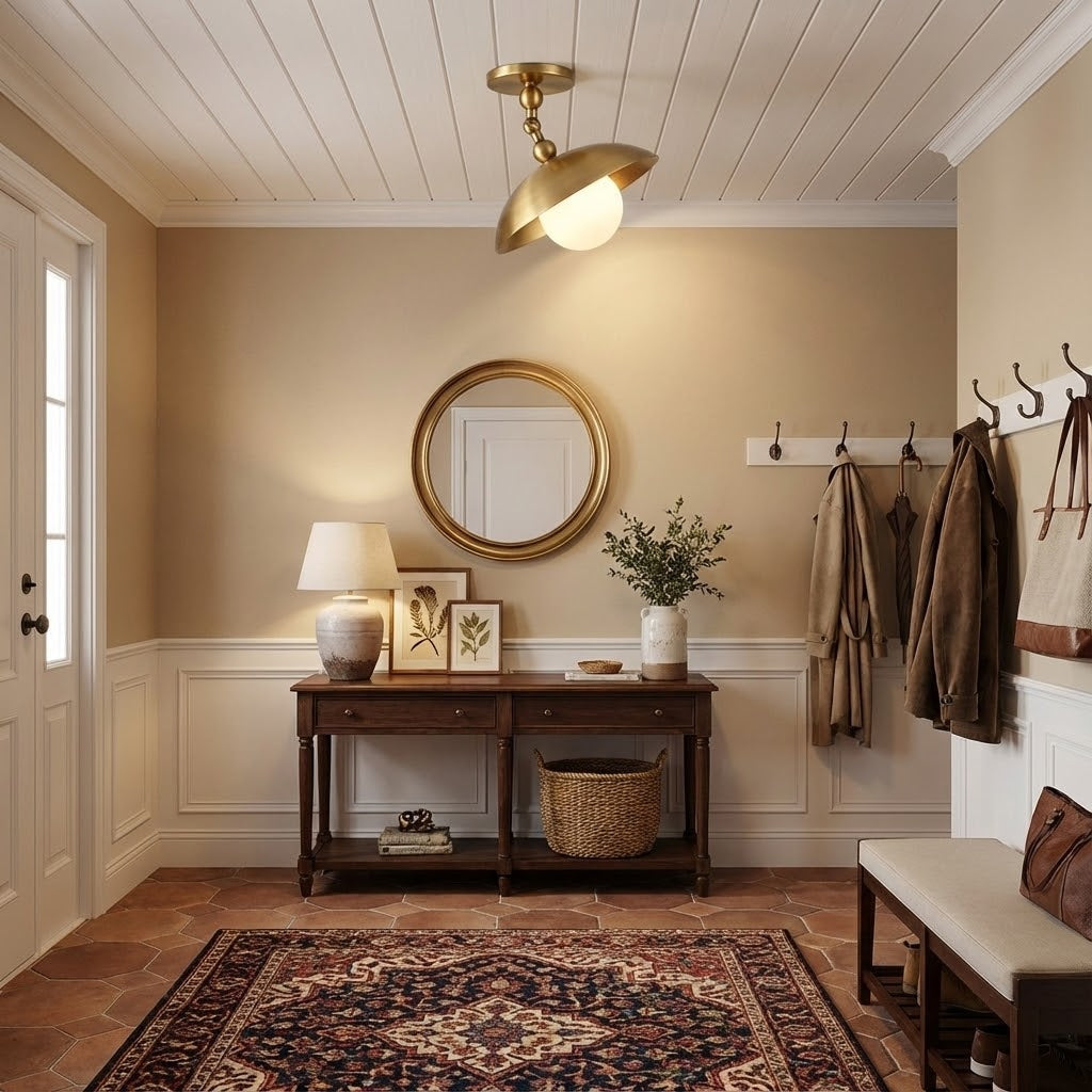Alunona Globe Ceiling Light
