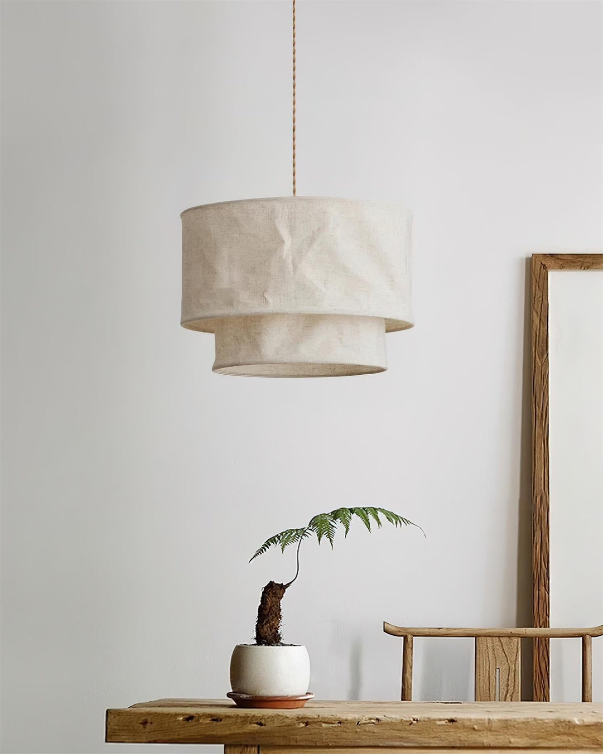 Mariela Fabric Pendant Lamp – detail 3