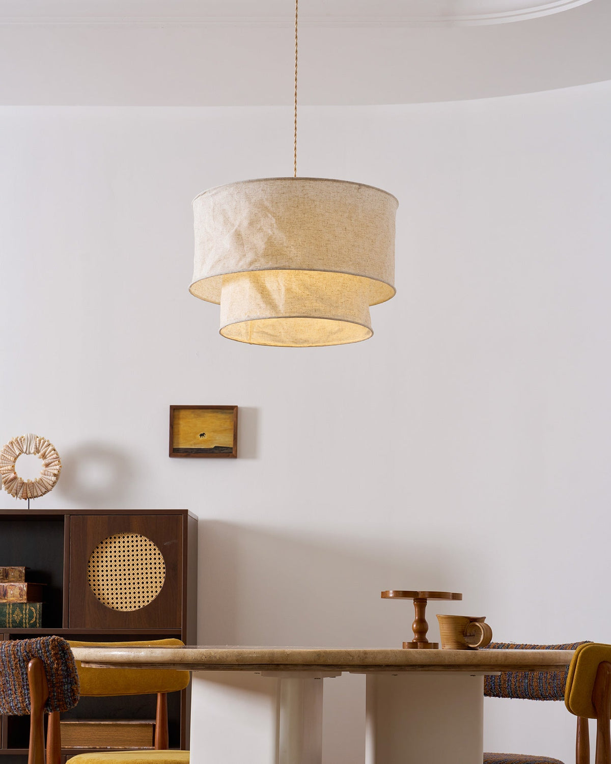 Mariela Fabric Pendant Lamp – detail 22
