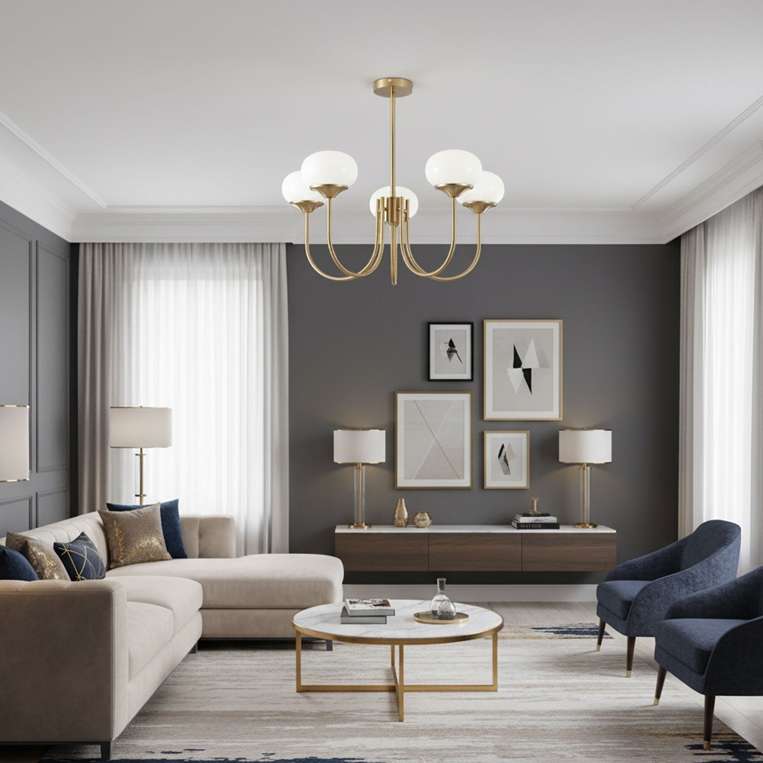 Alcorla Globe Chandelier