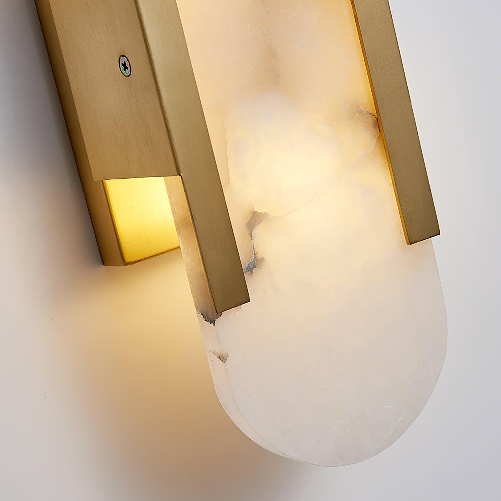 Marce Alabaster Wall Light