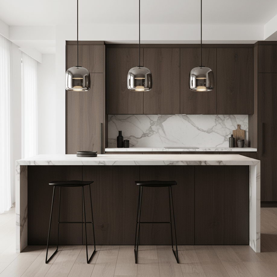 Metro Sphere Glass Pendant Lamp – detail 7