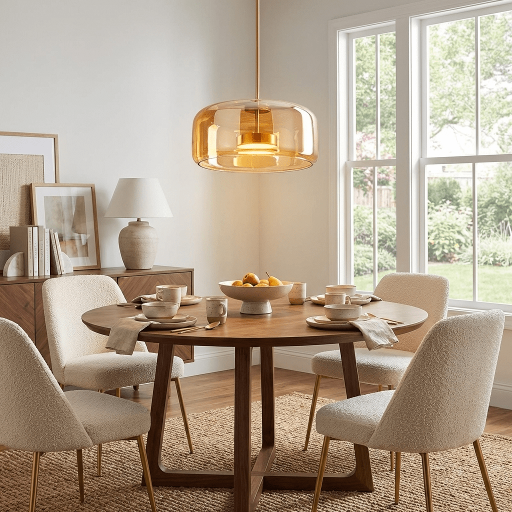 Metro Sphere Glass Pendant Lamp – detail 4