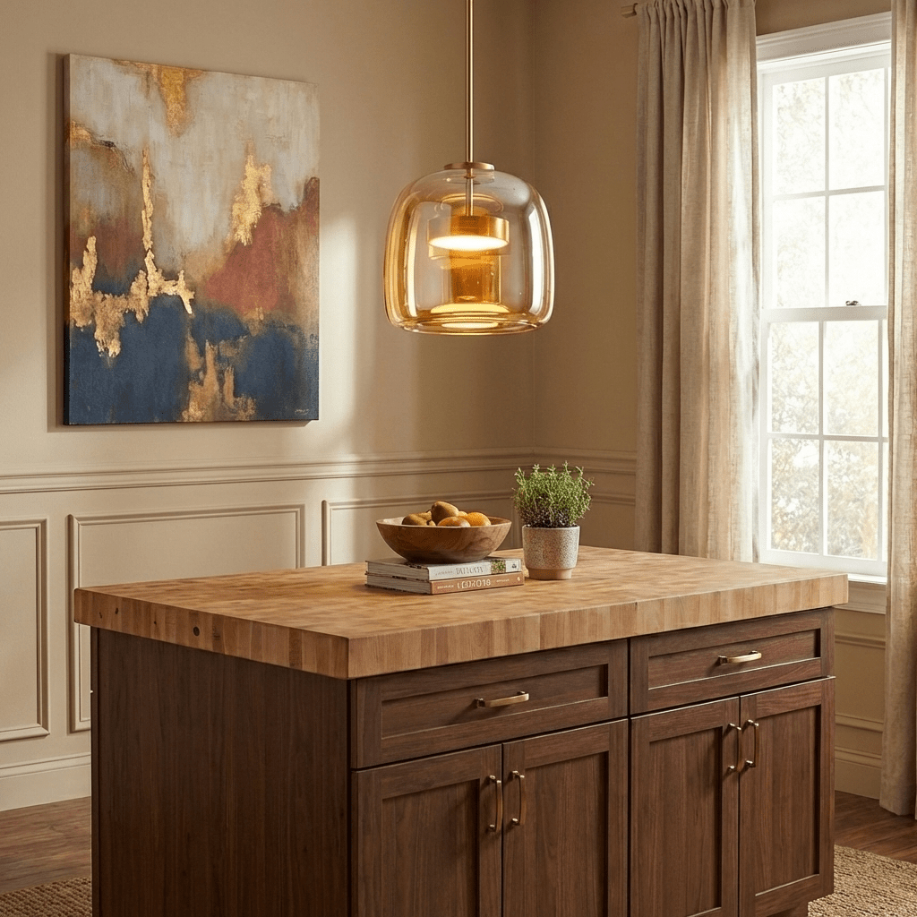 Metro Sphere Glass Pendant Lamp – detail 5