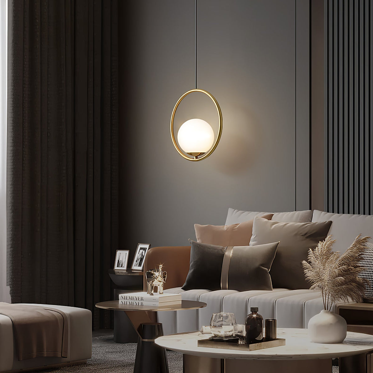 Cefemi Globe Pendant Light