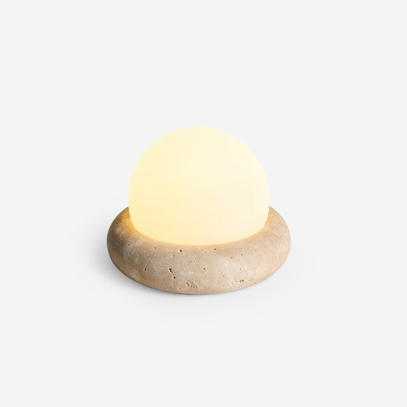 Setelyo Travertine Table Lamp