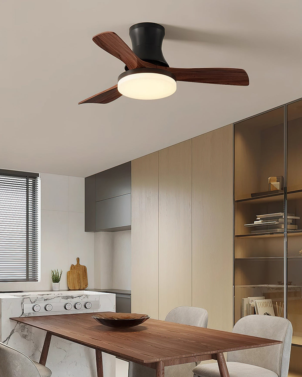 Tecavor Modern Ceiling Fan