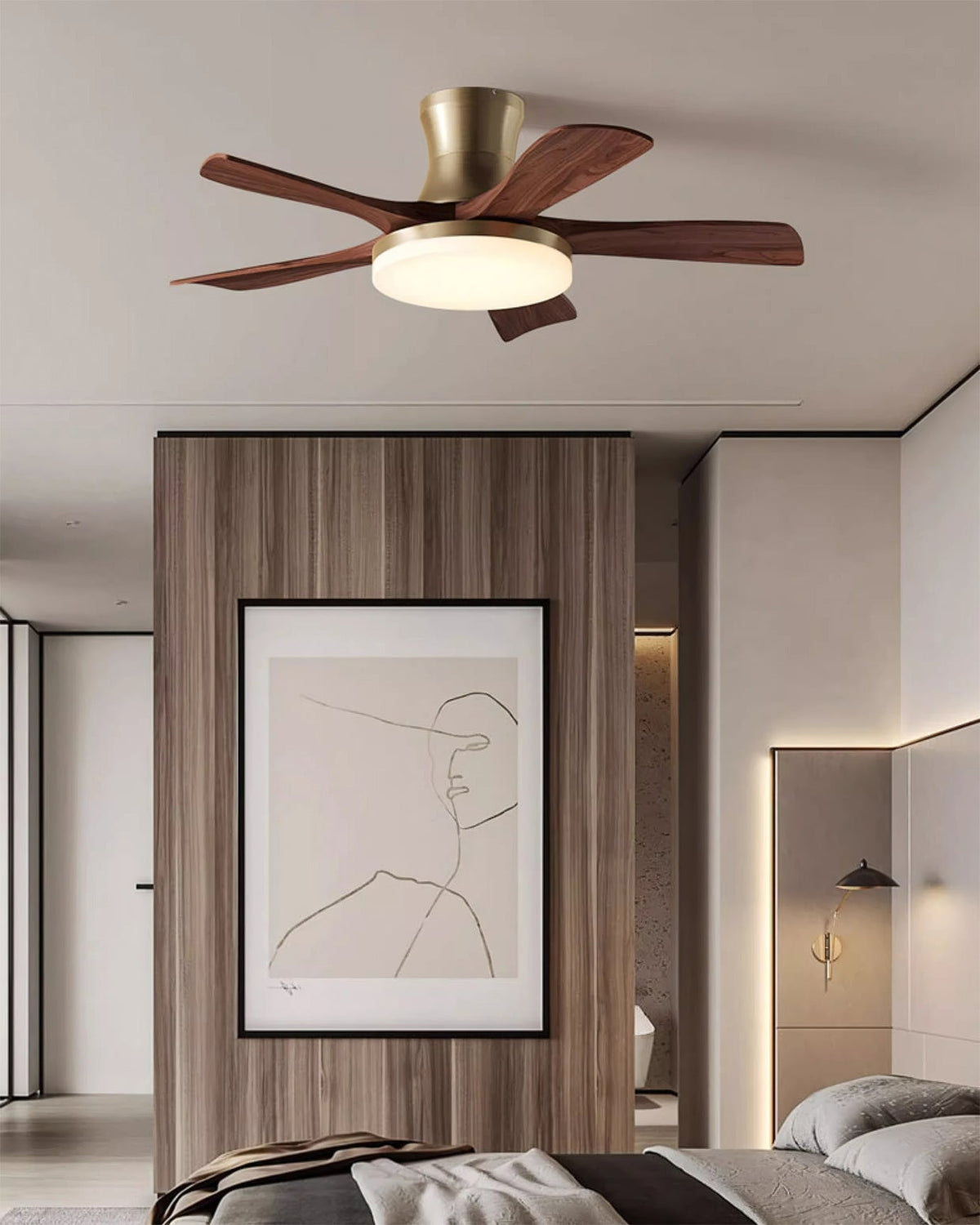 Tecavor Modern Ceiling Fan