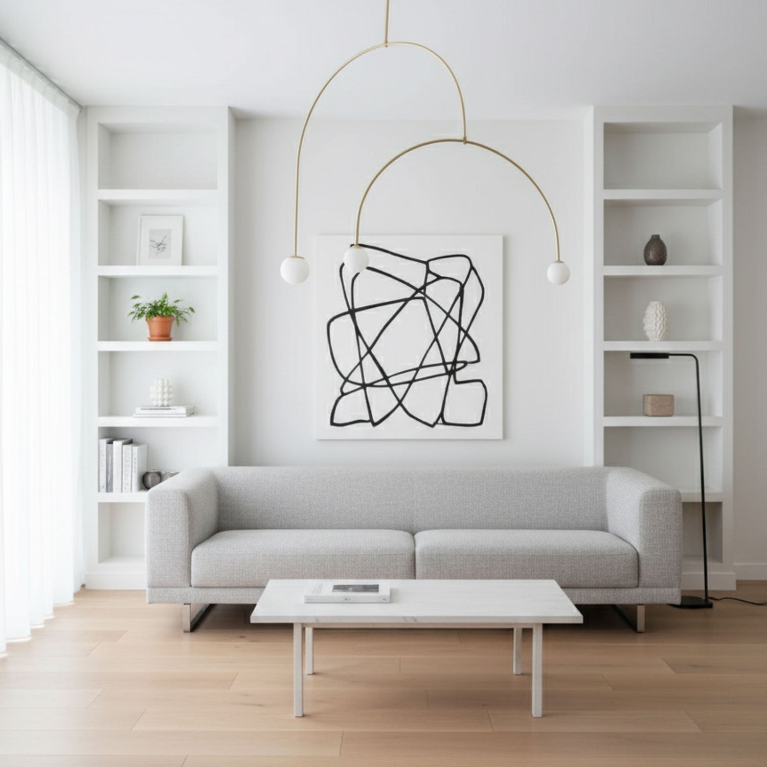 Allenia Minimalist Chandelier