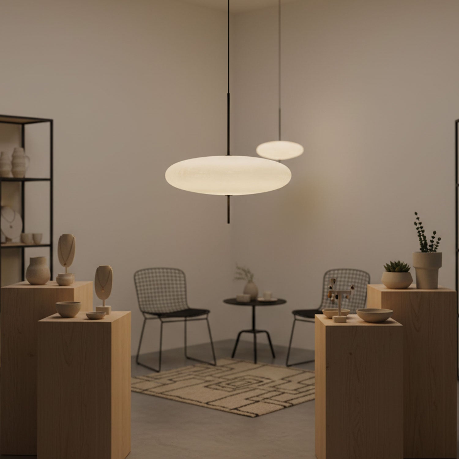 Barizis Disc Pendant Light