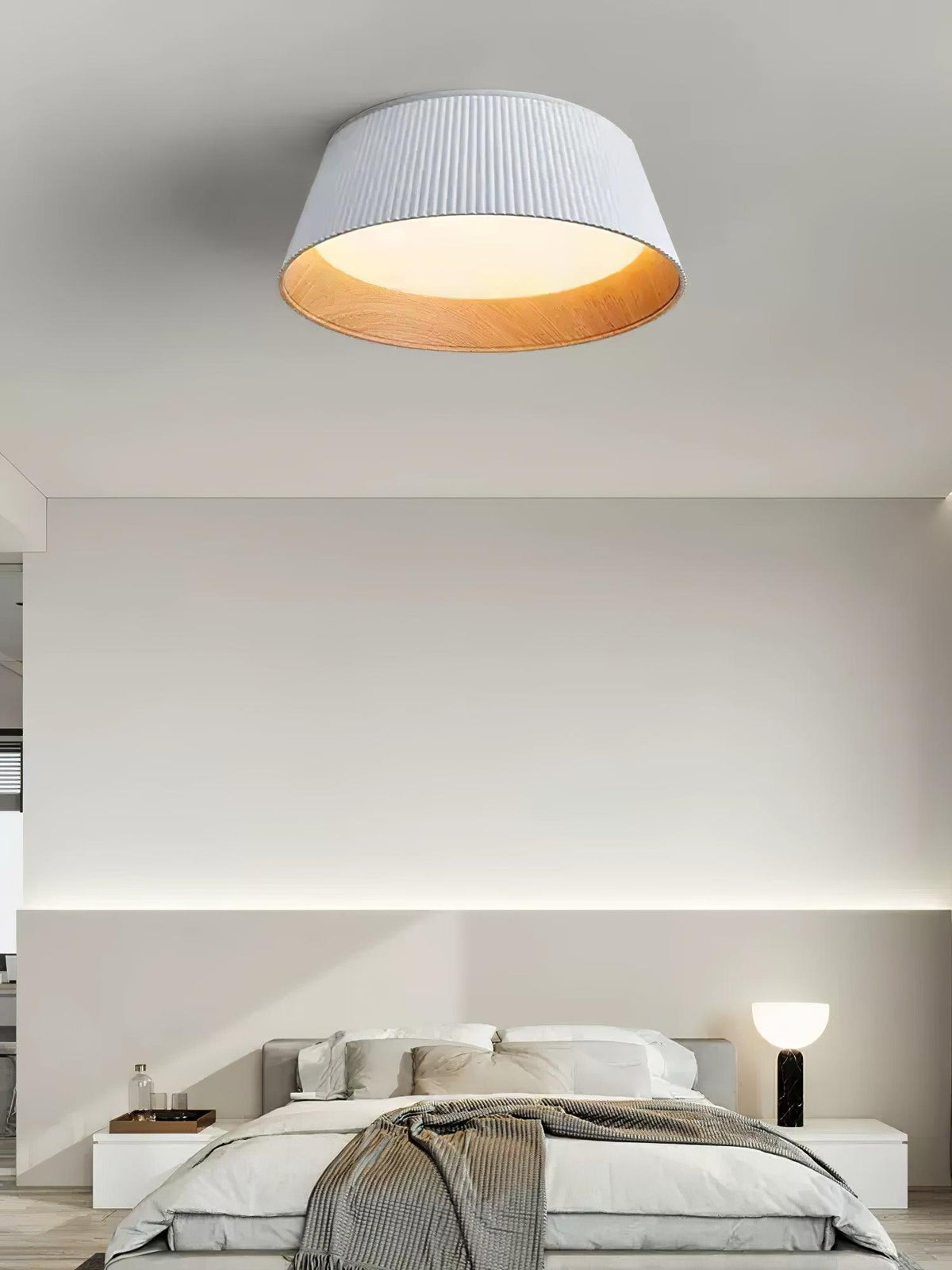 Modern Ribbed Ceiling Light – detail 25
