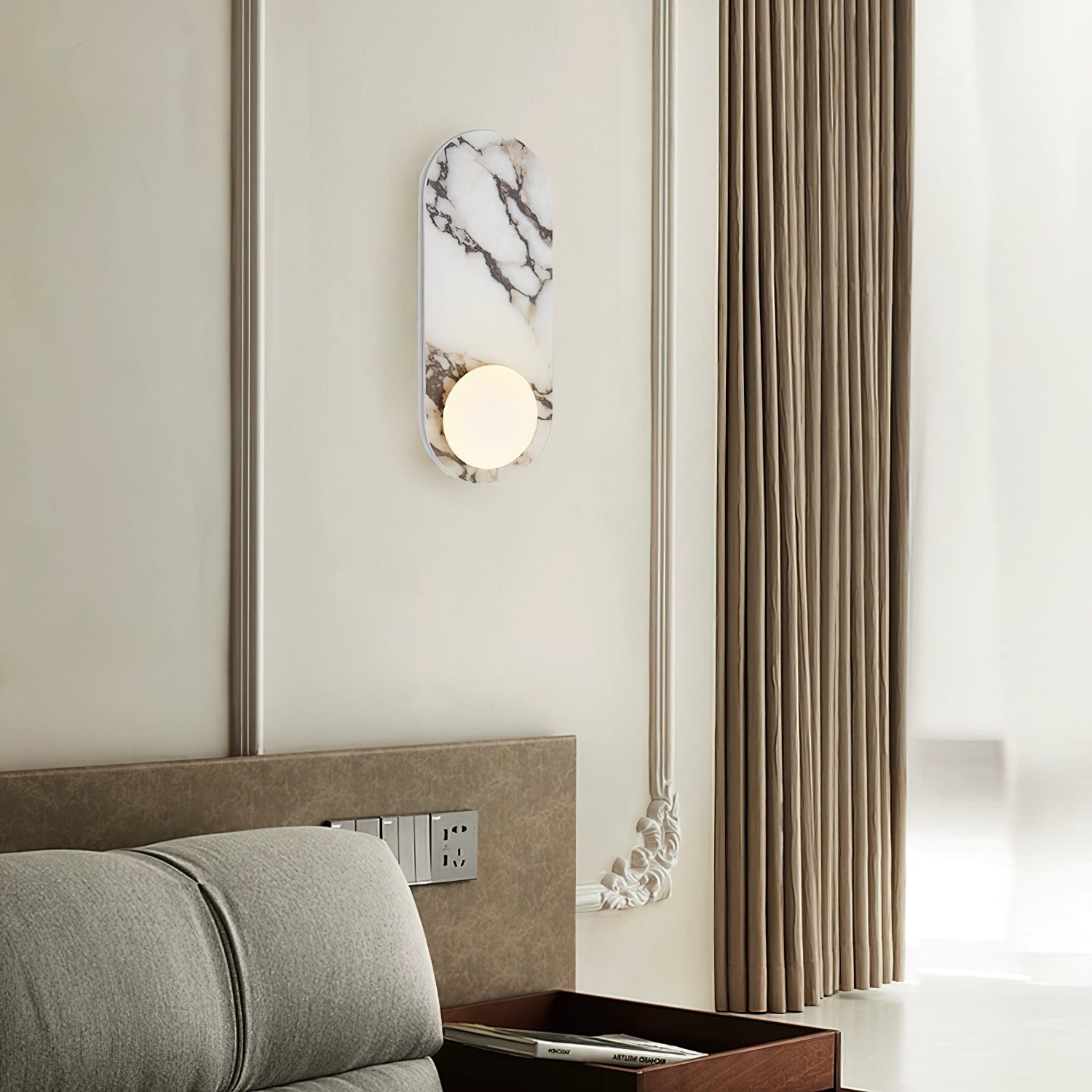 Alsolia Globe Wall Light
