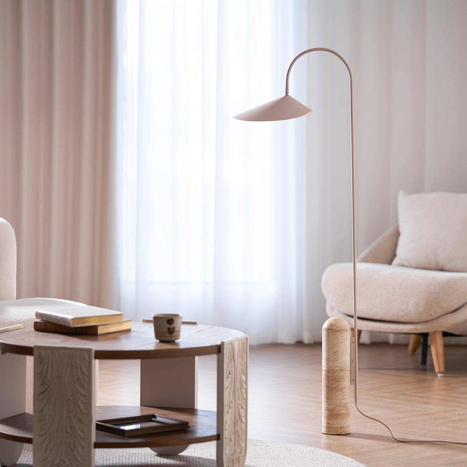 Beevira Arc Floor Lamp