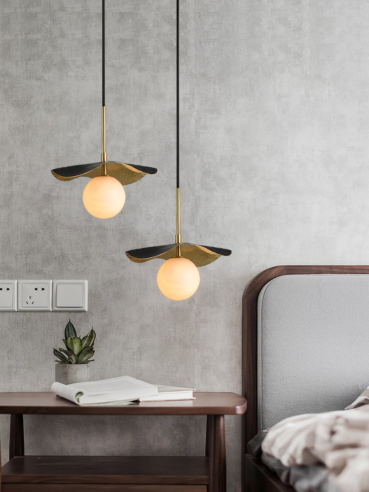 Himeron Organic Pendant Light