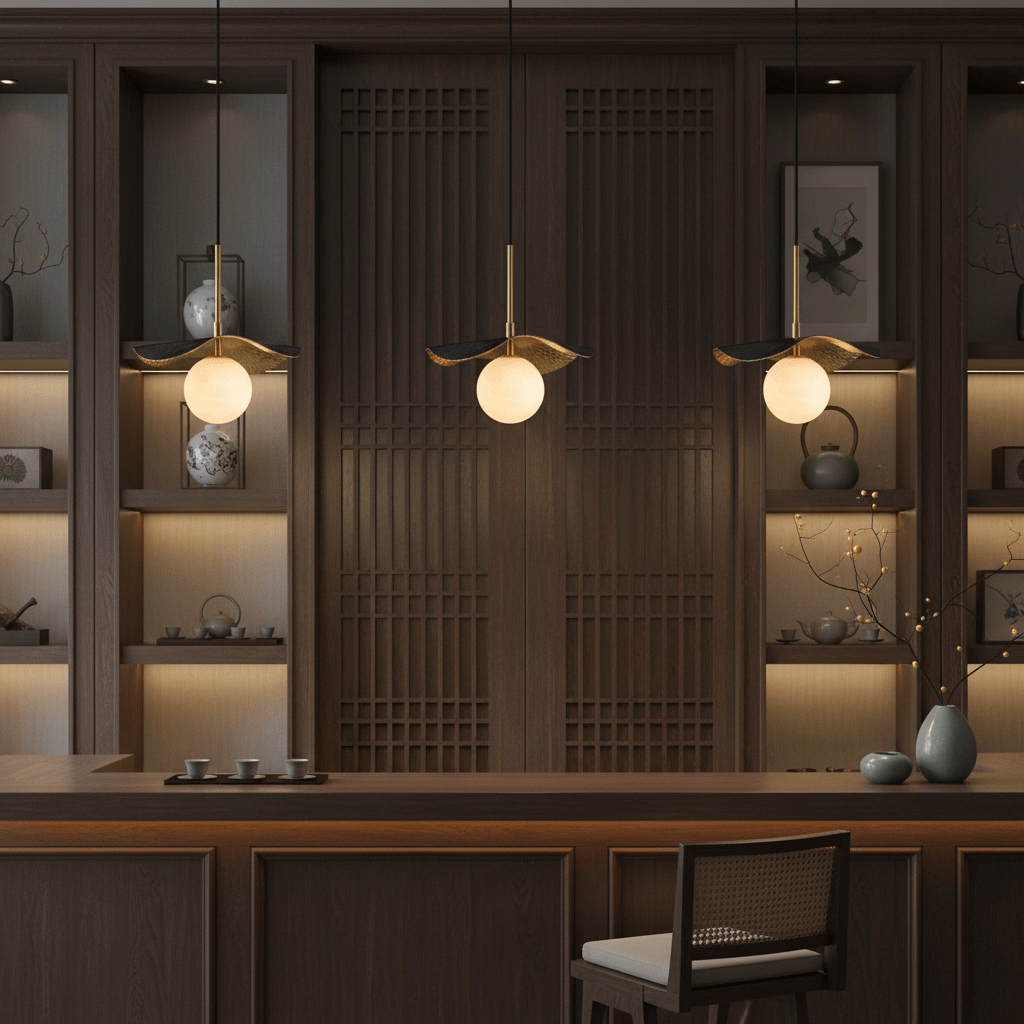 Himeron Organic Pendant Light