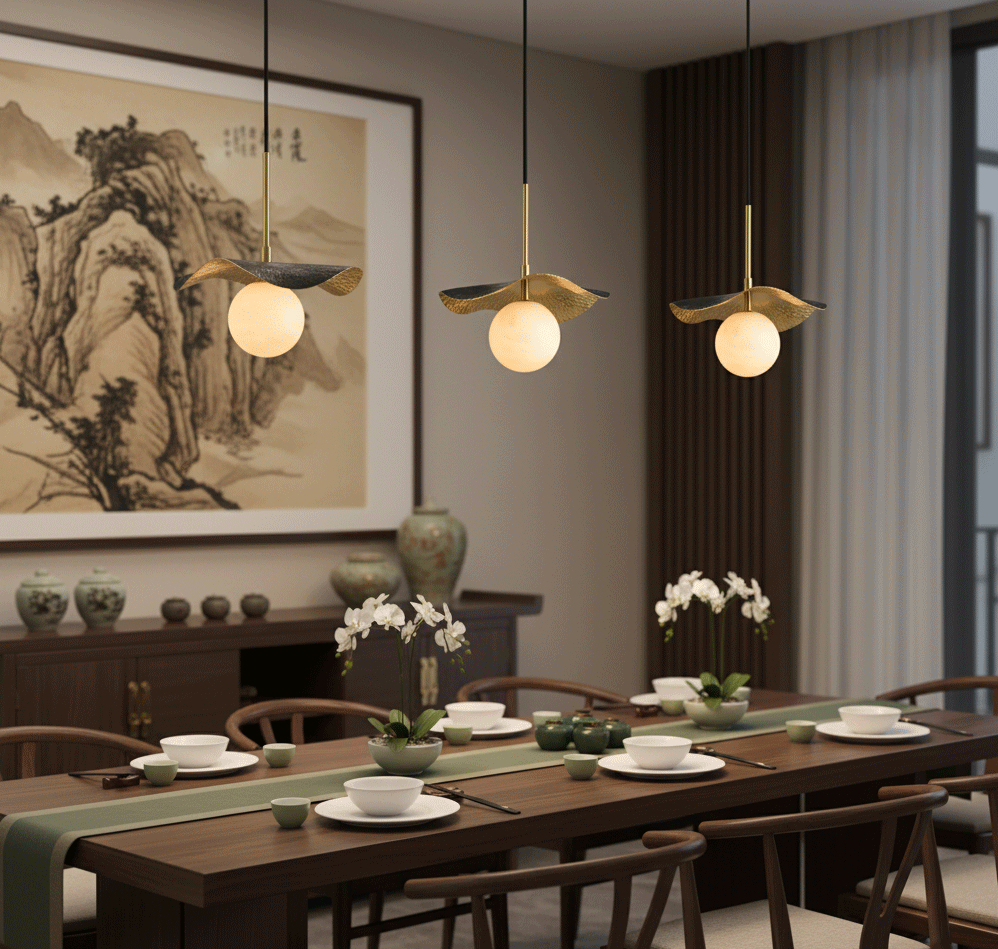 Himeron Organic Pendant Light